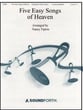 Five Easy Songs of Heaven Handbell sheet music cover